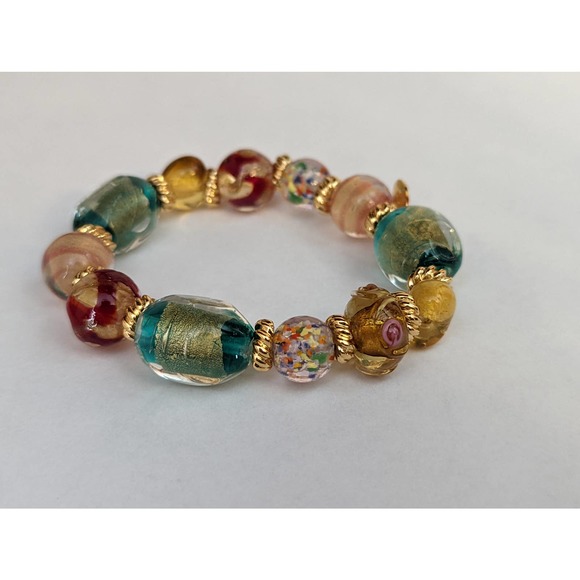 THOMAS KINKADE Bracelet- Glass Beads - Picture 1 of 9